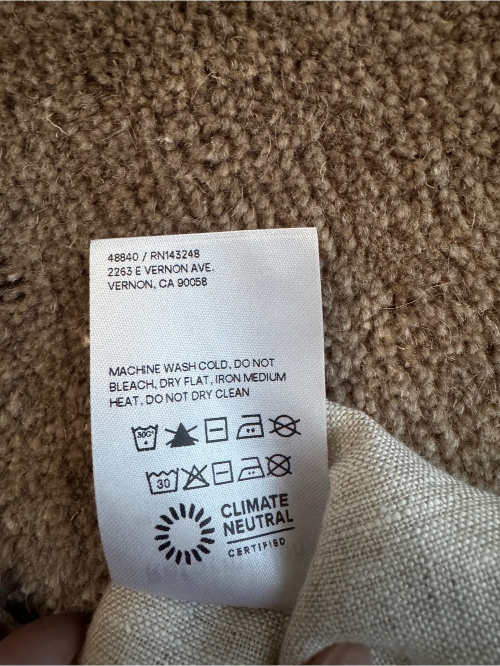 Reformation Alex Linen Mid Rise Pant - Picture 7 of 13